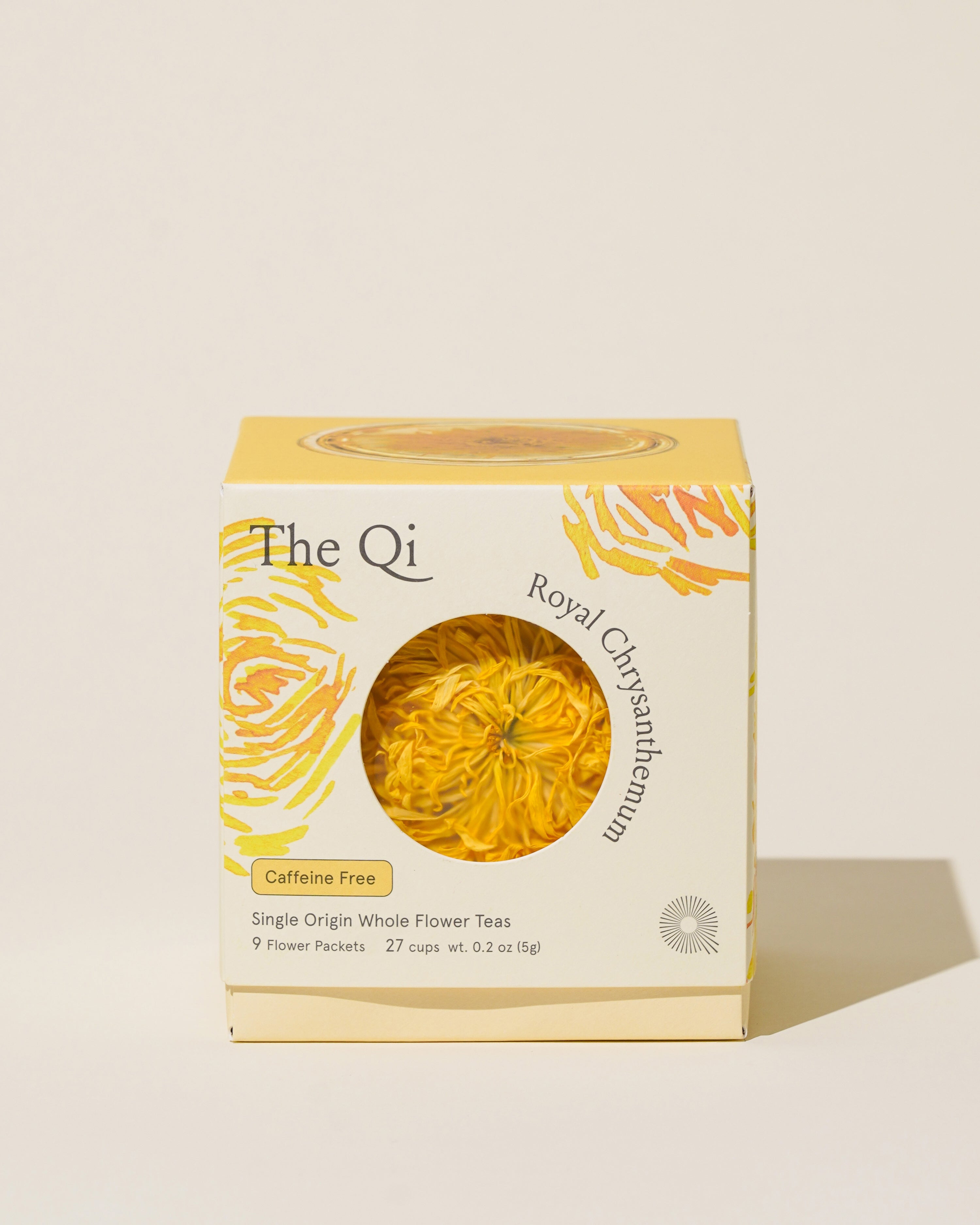 Organic Chrysanthemum Flower Tisane Flowering tea|The Qi
