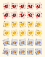Bulk 30 Pack Flower Teas featuring 30 individually wrapped flower tea packets in various flavors.