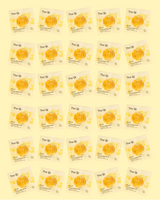 Bulk 30 Pack Flower Teas in individually wrapped packets for teas and culinary uses.