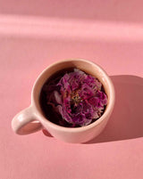 Floral Collection - Variety Box featuring a pink cup with a blooming dried rose.