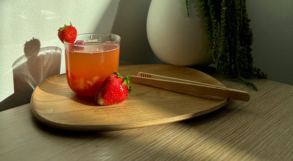 Strawberry Rose Iced Tea