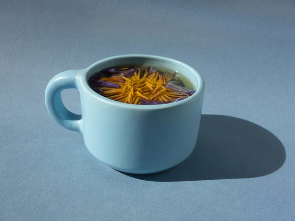 The Qi organic whole blue lotus flower tea
