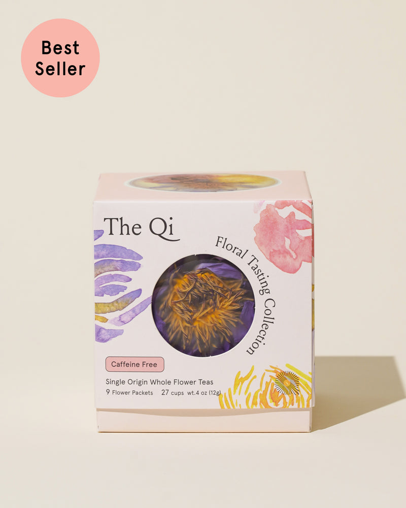 The Qi Floral Collection — whole flower tea variety box