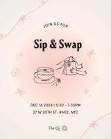 Holiday sip & swap