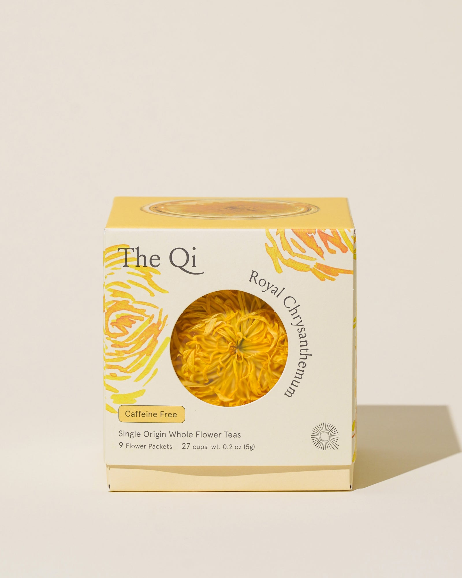 Organic Chrysanthemum Flower Tisane Flowering tea|The Qi