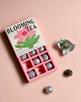 Green tea peony blooming tea