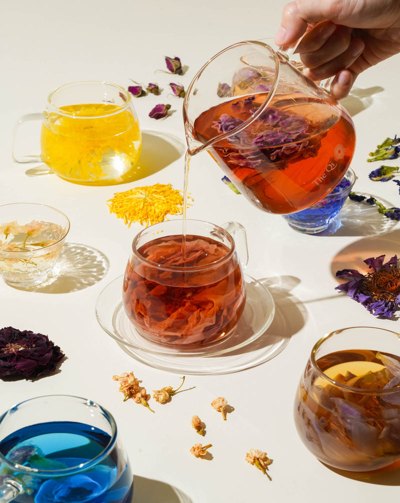 Daily Rituals Tea Collection The Qi | Daily Ritual Flower Tea Set