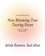 Blooming teas tasting event