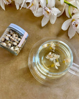 the qi organic jasmine flower tea