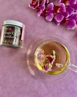 organic rosebud flower tea